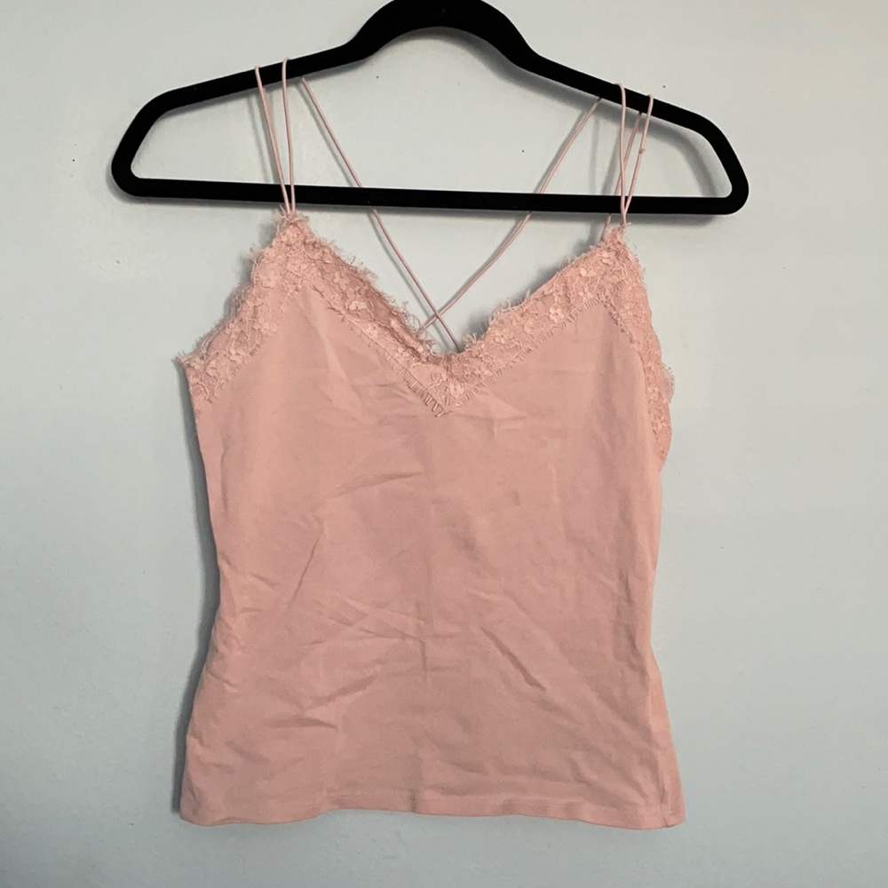 Lace tank top